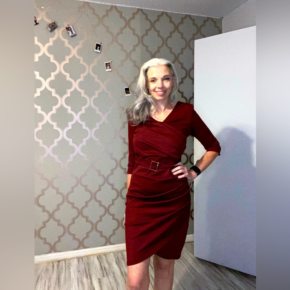 Beautiful Medium Maroon dress
